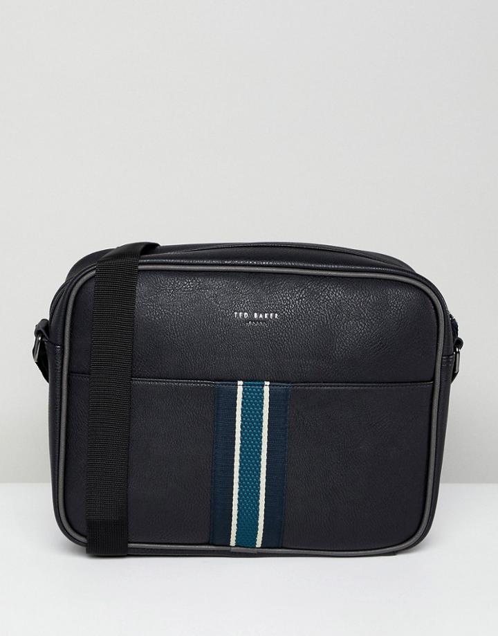 Ted Baker Oxbridge Webbing Messenger Bag - Black