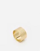 Gorjana Hammered Ring - Gold