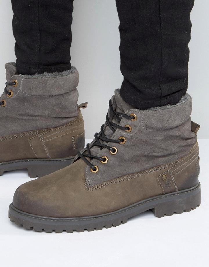 Wrangler Creek Fold Over Boots - Gray