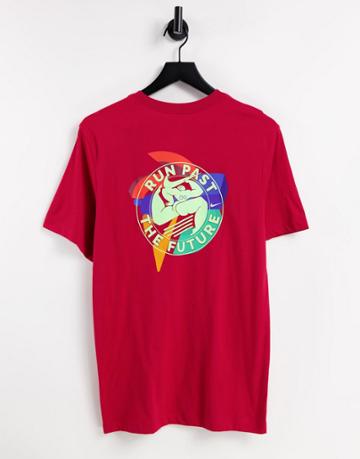 Nike Running Dri-fit Kelly Anna A.i.r.1 T-shirt In Red