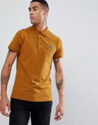 Boss Passenger Slim Fit Logo Polo In Camel - Tan