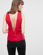 Vero Moda Chain Tank Top - Ribbon Red