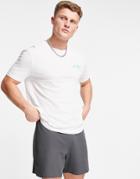Tommy Hilfiger Swim T-shirt In White With Small Script Logo