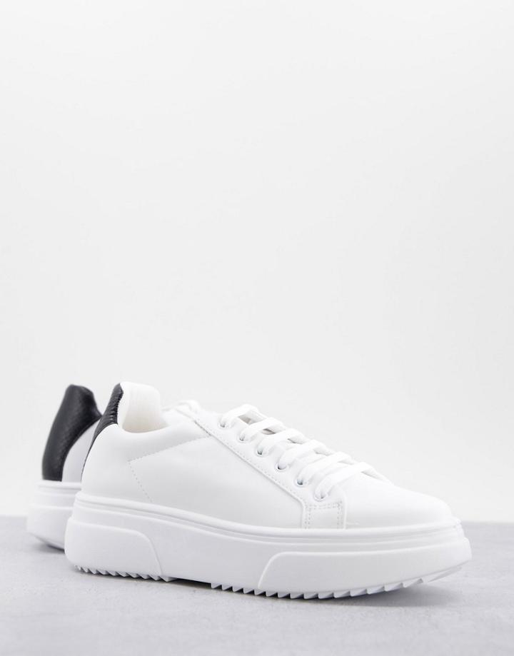 Topshop Chunky Sneaker In White