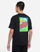 Nike Keep It Clean Graphic Back Print T-shirt In Black