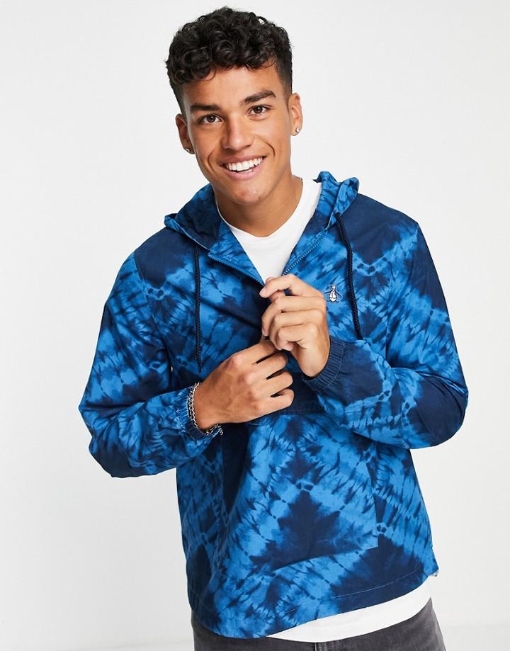 Original Penguin Hooded Jacket-blues