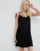 Asos Ultimate Strappy Cami Dress - Black