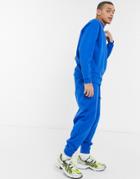 Asos Design Oversized Sweatpants In Bright Blue-blues