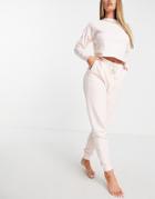 Accessorize Beach Lifestyle Sweatpants In Blush Pink - Part Of A Set