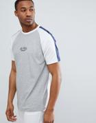 Boohooman T-shirt With La Print In Gray - Gray