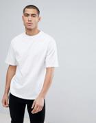 Only & Sons T-shirt In Oversized Fit - White