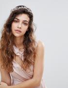 Aldo Gold Daisy Hair Crown With Ribbon Fastening - Gold