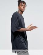 Reclaimed Vintage Super Oversized T-shirt - Black