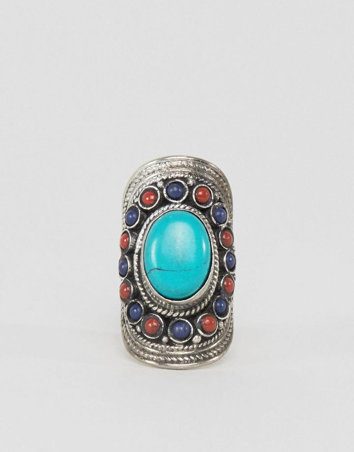 Raga Multi Stone Ring - Gold