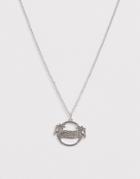 Skinny Dip Never Leave Paradise Necklace-silver