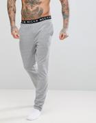 Nicce London Joggers With Waistband - Gray