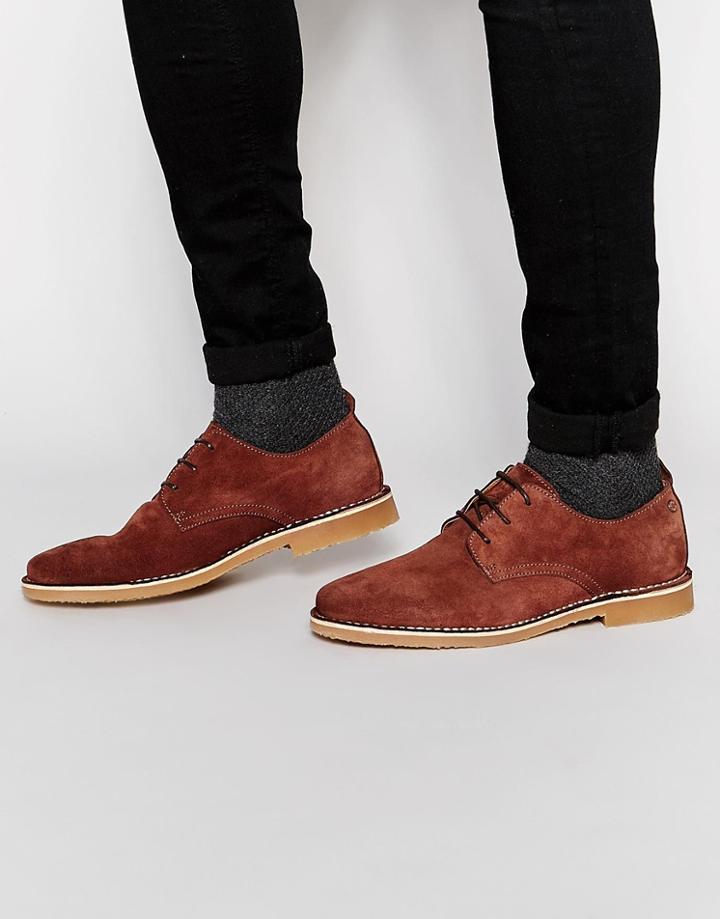 Jack & Jones Gobi Suede Shoes - Brown