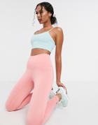 Hiit Ruched Leggings In Pink