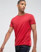 Weekday Dark T-shirt - Red