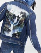 G-star X Jaden Smith D-staq Waterfall Jacket In Blue - Blue