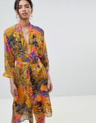 Gestuz Mixed Print Beach Kimono - Multi