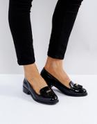 Miss Kg Flat Tassel Loafer - Black