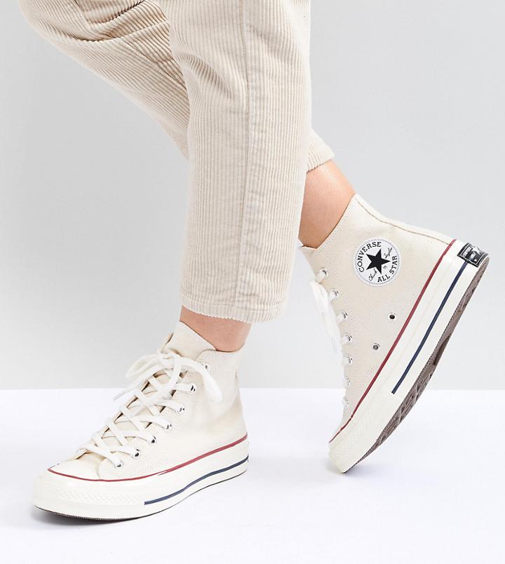 Converse Chuck '70 Hi Parchment Sneakers