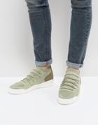 Cortica City Hybrid Knit Sneakers In Khaki - Green