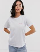 Asos Design T-shirt With Days Of The Week