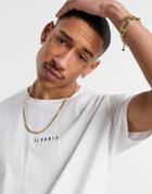 Il Sarto Logo Oversized T-shirt In White