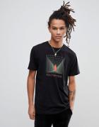 Volcom T-shirt With Stone Maze Print - Black