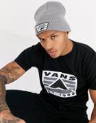 Vans Milford Beanie In Gray-grey