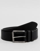 Ben Sherman Casual Belt In Black - Black