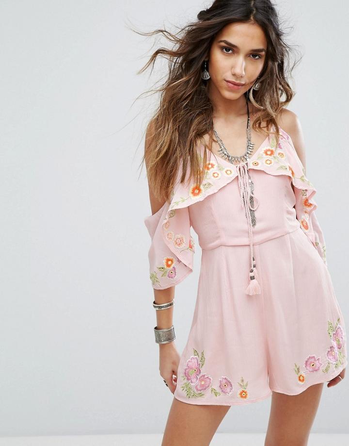 Rahi Cali Cupid Dreamer Romper - Pink