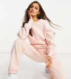 The North Face Essential Sweatshirt In Light Pink Exclusive At Asos