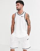 Nike Basketball Classic Tank In White