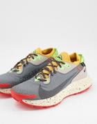 Nike Running Pegasus Trail 2 Gortex Sneakers In Gray-grey
