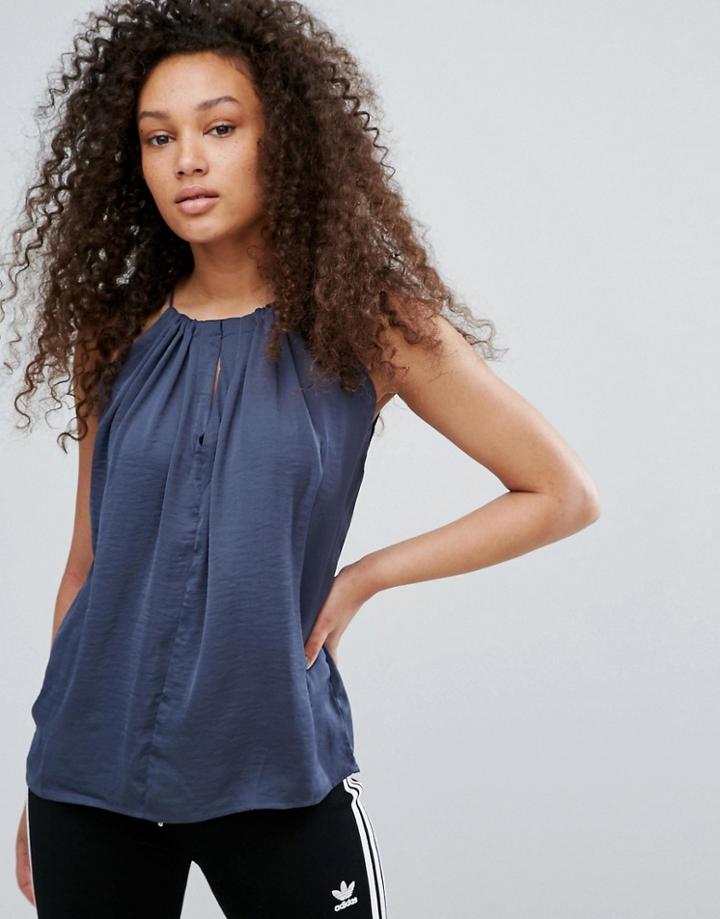 Moss Copenhagen Cami Top - Blue