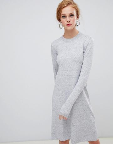 Mbym Sweater Dress - Gray