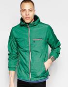 Original Penguin Lightweight Ratner Hooded Jacket - Green