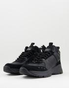 Tommy Hilfiger High Sneaker Boots In Black