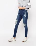 Waven Anika High Rise Skinny Jeans - Brand Blue Rnr