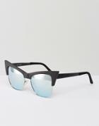 Quay Australia Mint Lens Sunglasses - Black