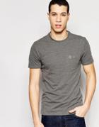 Original Penguin Chest Pocket T-shirt In Heathered Nep - Gray