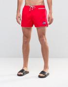 Oiler & Boiler Swim Shorts East Hampton - Red