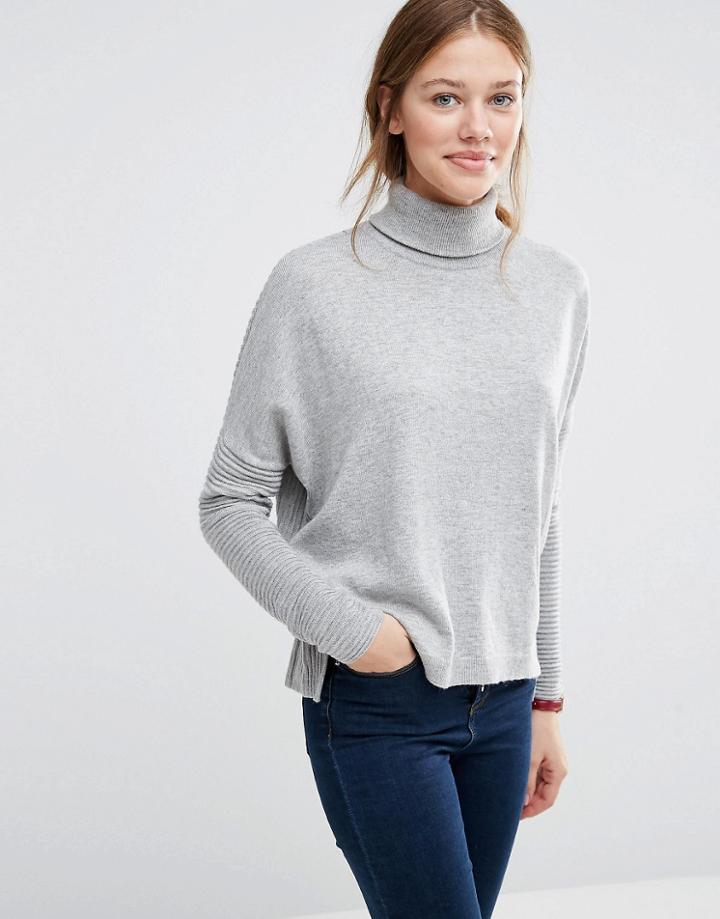 Just Female Carla Sweater - Gray