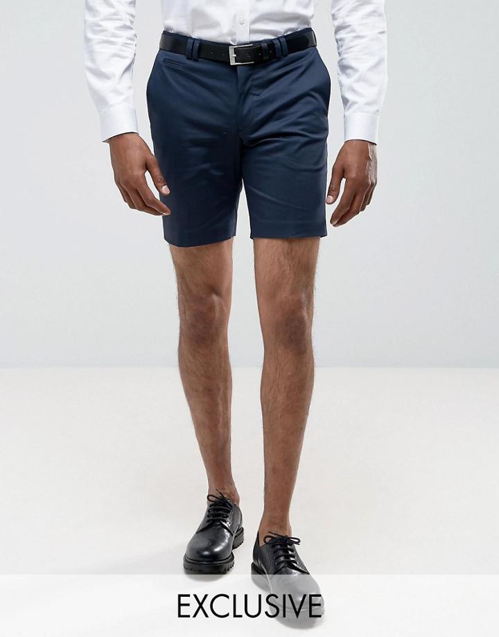 Noak Slim Chino Short - Navy