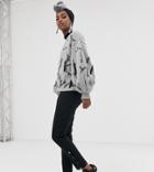 Verona Button Detail Ankle Pants In Black