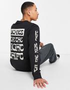 Dickies Willernie Long Sleeve T-shirt In Black