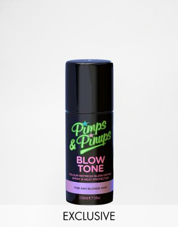 Pimps & Pinups Asos Exclusive Blow Tone Colour Refresh Spray 150ml - Ash Blonde Hair